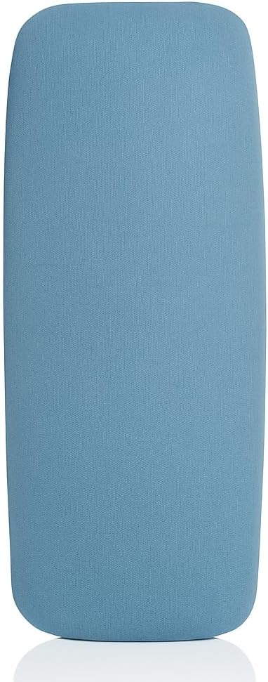 Lençol de Berço com Elástico Azul Bebê – Tecido Soft 100% Algodão – Para Colchão Padrão Americano até 70x130x12cm – Conforto e Praticidade
