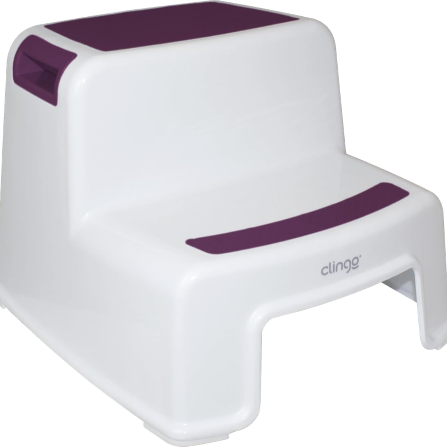 Escadinha Infantil 2 Degraus, Clingo, Rosa